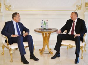 визит главы МИД России Сергея Лаврова в Азербайджан